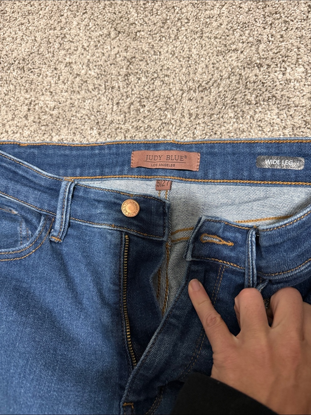 Judy Blue High-Rise Dark Blue Stretch Jeans